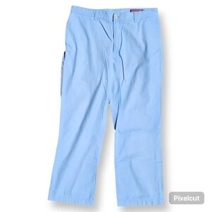 Men's Vineyard Vines Club Pants Carolina Blue size 35 x 30 Excellent Condition